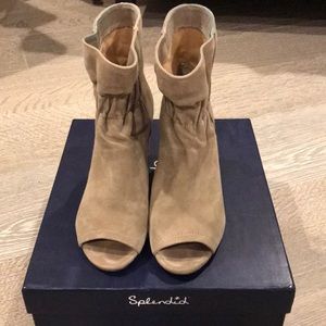 Splendid peep toe bootie